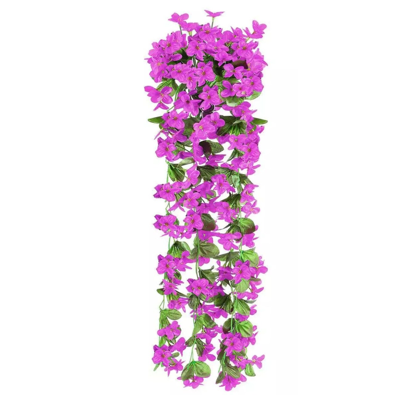 Artificial Hanging Flowers Vine Colorful Plants Home Garden Decor